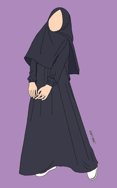 facelesshijabiinblack,facelesshijabi,naqabi,girly