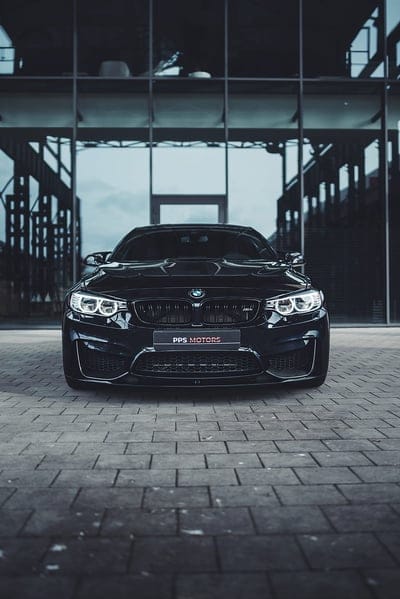 bmw, car, front view, black, mobile wallpaper, android wallpaper, iPhone wallpaper, phone wallpaper