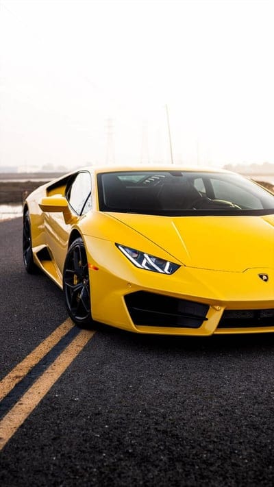 Lamborghini, huracan, yellow, car, supercar, sports, america, new, road, mobile wallpaper, android wallpaper, iPhone wallpaper, phone wallpaper