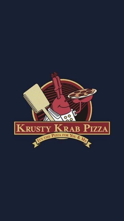 Krusty Krab Pizza,cartoon,food,mr krabs,nickelodeon,pizza, spongebob