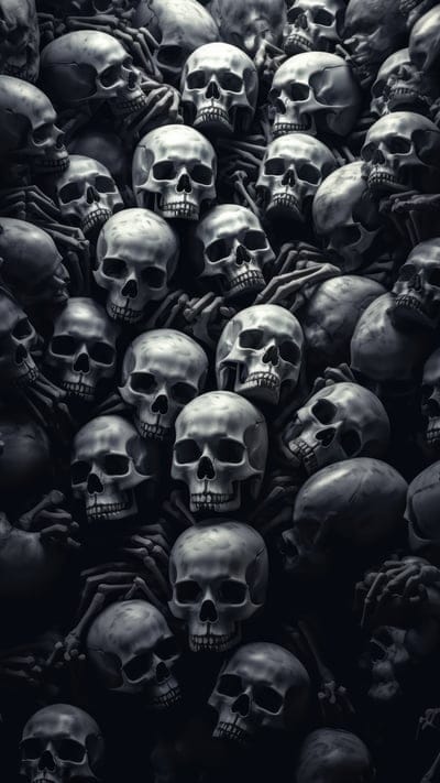 skulls,teeth,bones,grey,art