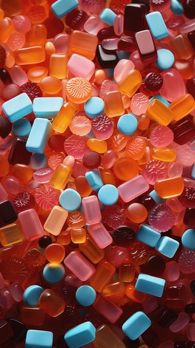 marmalade,marshmallow,sweets