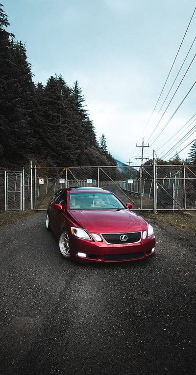 lexus, car, red, front view, mobile wallpaper, android wallpaper, iPhone wallpaper, phone wallpaper