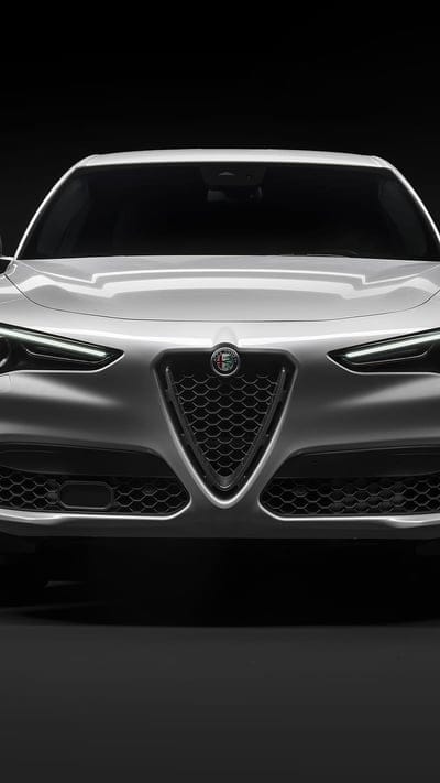 White Alfa Romeo, alfa romeo, white car, mobile wallpaper, android wallpaper, iPhone wallpaper, phone wallpaper