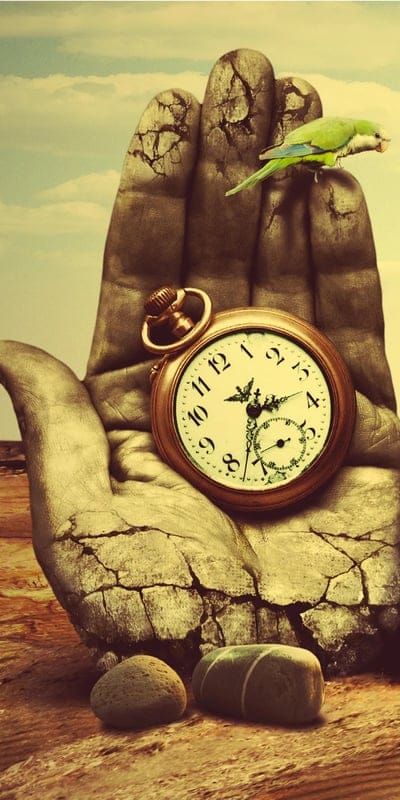 clock,wallpaper,ai art,art,hand,sand,broken,time travel,old,emotion,feeling,nature