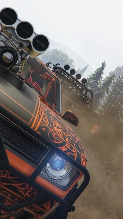 Dodge HellCat, car, cool, gta v, online, mobile wallpaper, android wallpaper, iPhone wallpaper, phone wallpaper