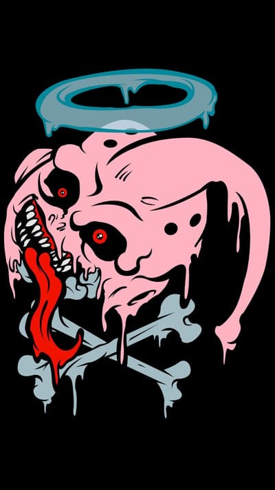 Bibidi Babidi Buu, ball, boo, dragon, funny, majin, rose, skull