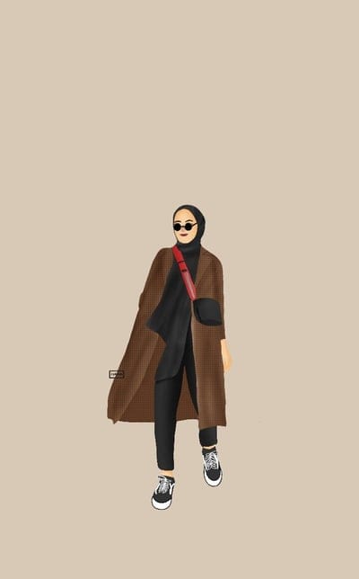 facelesshijabifashionistawearinglongcoatandcrossbody,,facelesshijabifashionistawearinglongcoat,facelesshijabifashionistawearingcrossbody,facelesshijabifashionista,facelesshijabiinwestern,facelesshijabi,girly