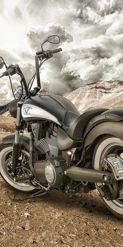 Victory, bike, clouds, motor, motorcycle, sand, mobile wallpaper, android wallpaper, iPhone wallpaper, phone wallpaper