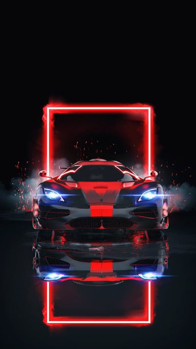 koenigsegg,sports car,neon,glow,rectangle