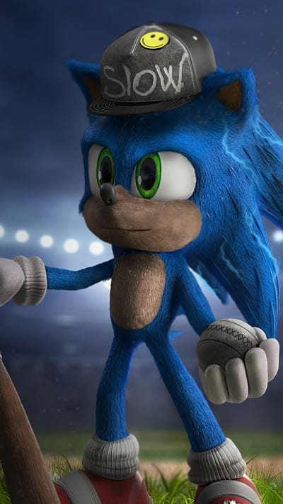 Sonic The Hedgehog,art station,movies,sonic the hedgehog,hedge hog, baseball,cartoon,animation