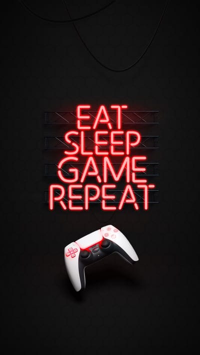 gamer,gamepad,words,text,neon,red