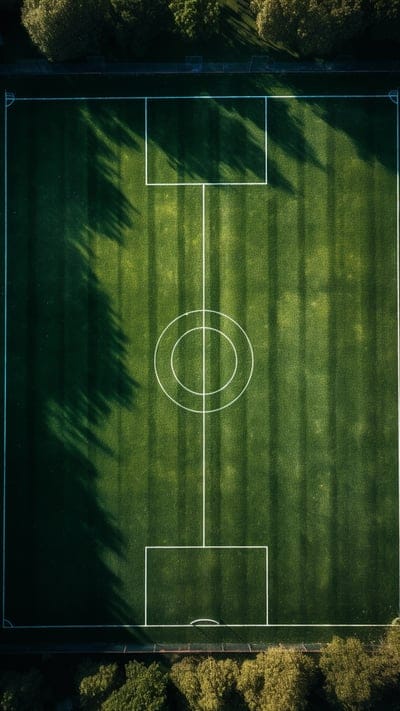 field,lawn,markings,lines,green