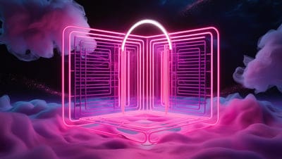Pink, neon 