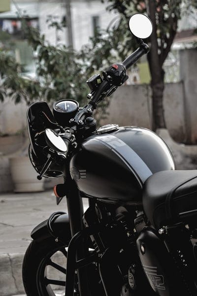 bike, motorcycle, black, trees, mobile wallpaper, android wallpaper, iPhone wallpaper, phone wallpaper