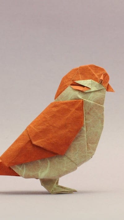 Bird Origami, origami, birds, creative