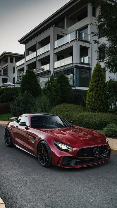 AMG GTR, car, mercedes, new, red, esports, supercar, mobile wallpaper, android wallpaper, iPhone wallpaper, phone wallpaper