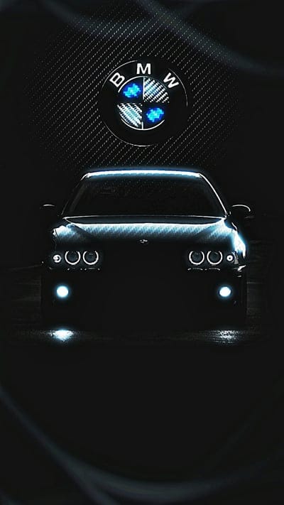 BMW, black, bm, car lights, logo, mobile wallpaper, android wallpaper, iPhone wallpaper, phone wallpaper