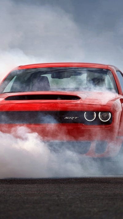 Dodge Demon SRT, car, cars motors, drift, mobile wallpaper, android wallpaper, iPhone wallpaper, phone wallpaper