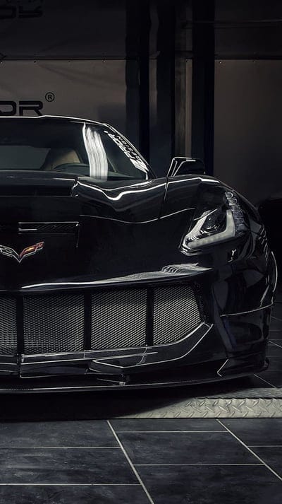 Corvette, black, car, face, mobile wallpaper, android wallpaper, iPhone wallpaper, phone wallpaper