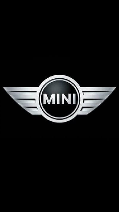 MINI Badge, auto, car badge, mini, mobile wallpaper, android wallpaper, iPhone wallpaper, phone wallpaper