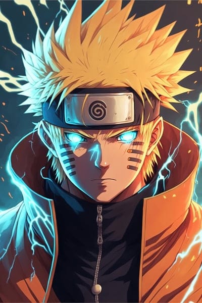 naruto uzumaki,naruto,anime,fanart,blue eyes,glowing eyes