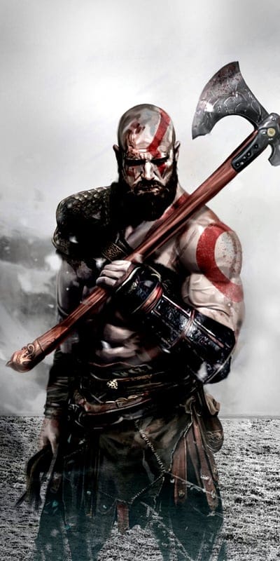 god of war, games, gow,character