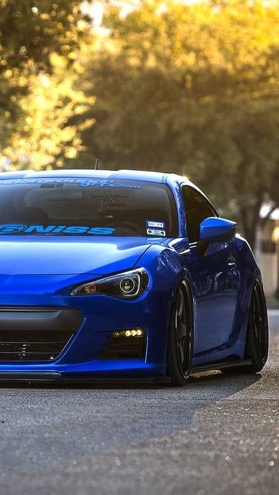 Subaru Brz, blue, car, mobile wallpaper, android wallpaper, iPhone wallpaper, phone wallpaper