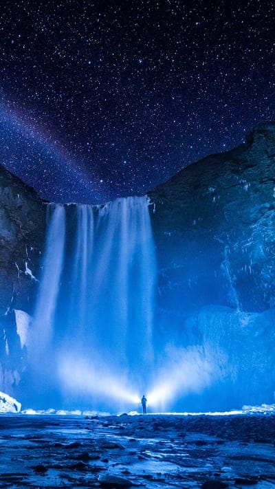 waterfallinstarynight,waterfallinstarysky,waterfallatnight,waterfall,staryskyatnight,starysky,night,nature 